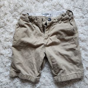 Abercrombie khaki chino shorts